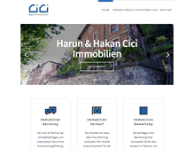 Tablet Screenshot of ciciimmobilien.de